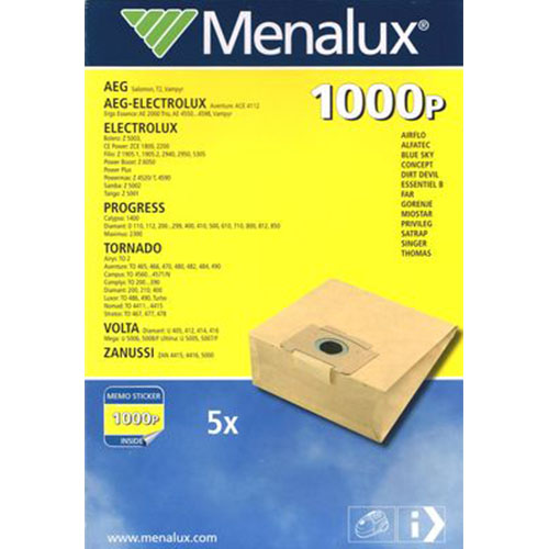 Menalux dust bag 1002p new arrivals